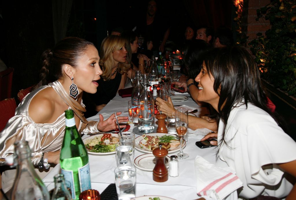 Jennifer Lopez at a post VMA dinner in 2009