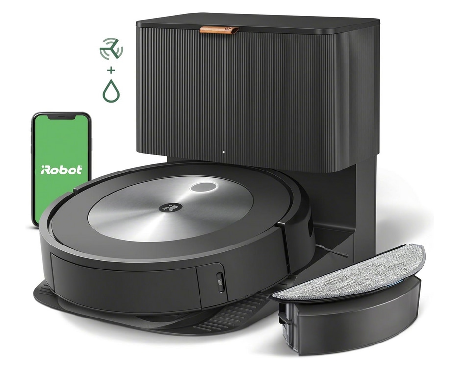 iRobot Roomba Combo j5+ Self-Emptying 2-in-1 Robot Vacuum with Optional Mopping