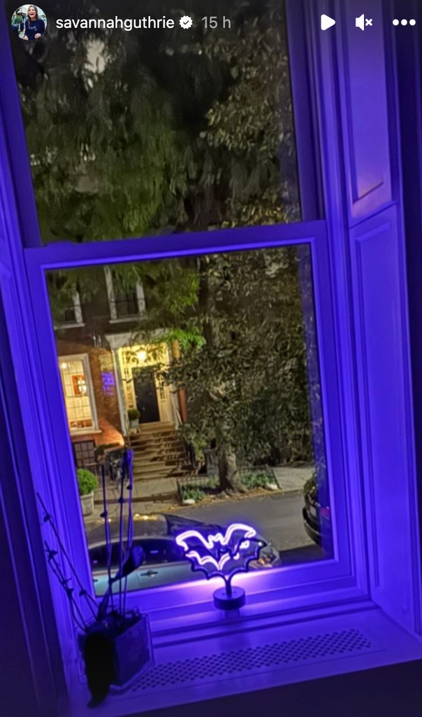 Savannah Guthrie has decorated her new home for Halloween