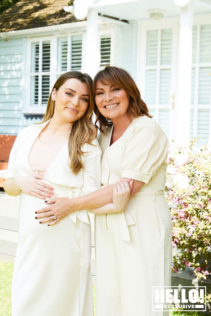 Lorraine Kelly and her daughter Rosie are excited for the new arrival