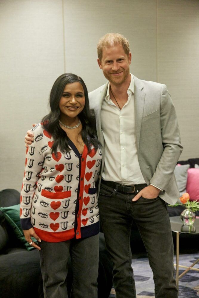 Prince Harry and Mindy Kaling