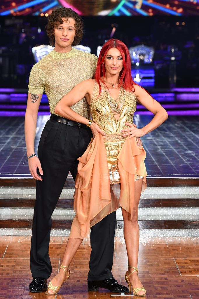 Dianne and bobby on strictly tour stage