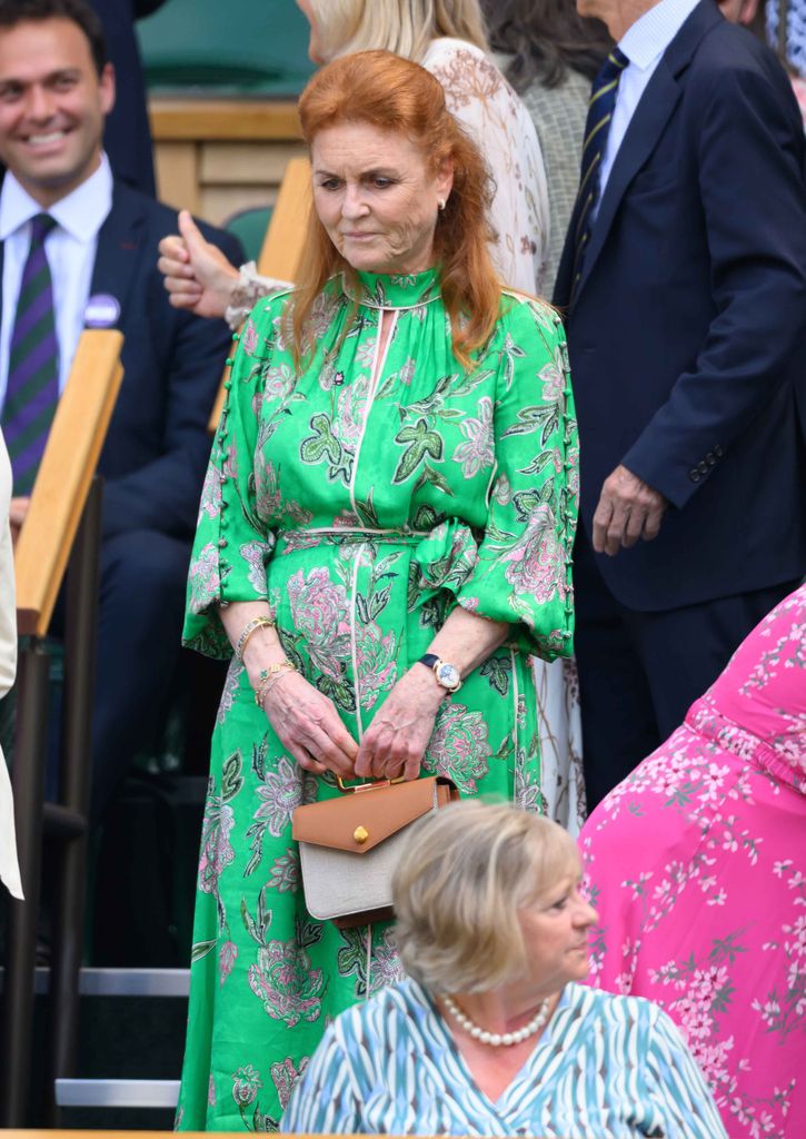 Sarah Ferguson at Wimbledon