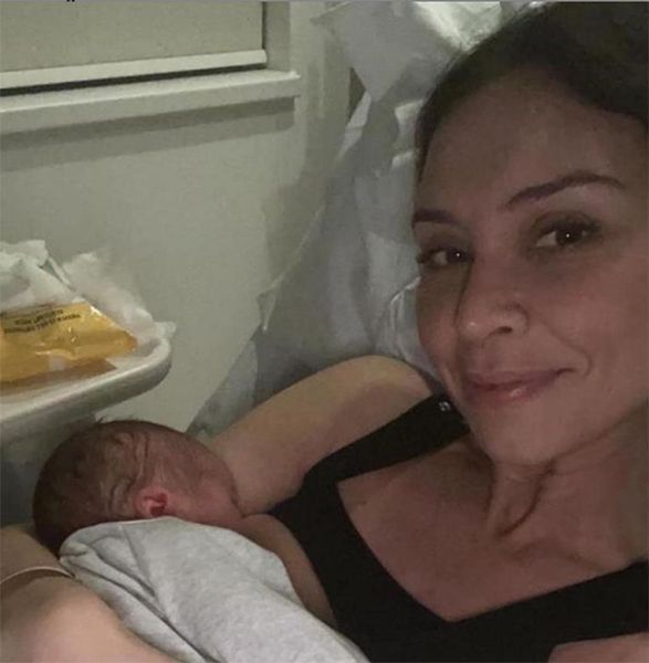 christine lampard welcomes second child