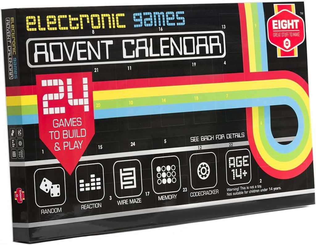 Electronic Games Advent Calendar by EIGHT