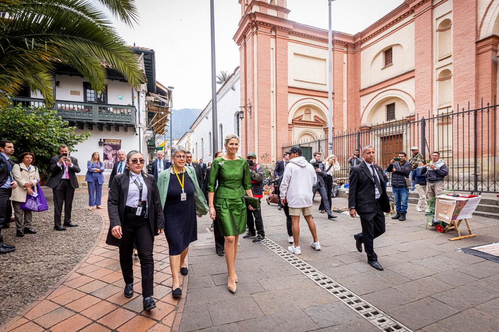 Queen Maxima in Bogota, Colombia