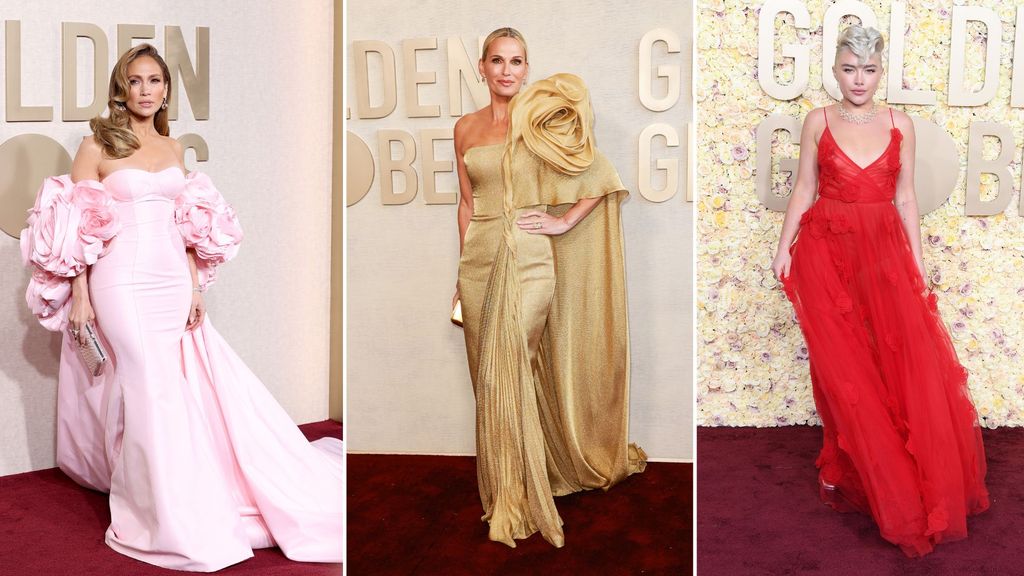 5 fashion trends that dominated the 2024 Golden Globes red carpet ...