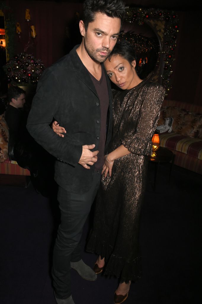 Dominic Cooper and Ruth Negga in November 2017