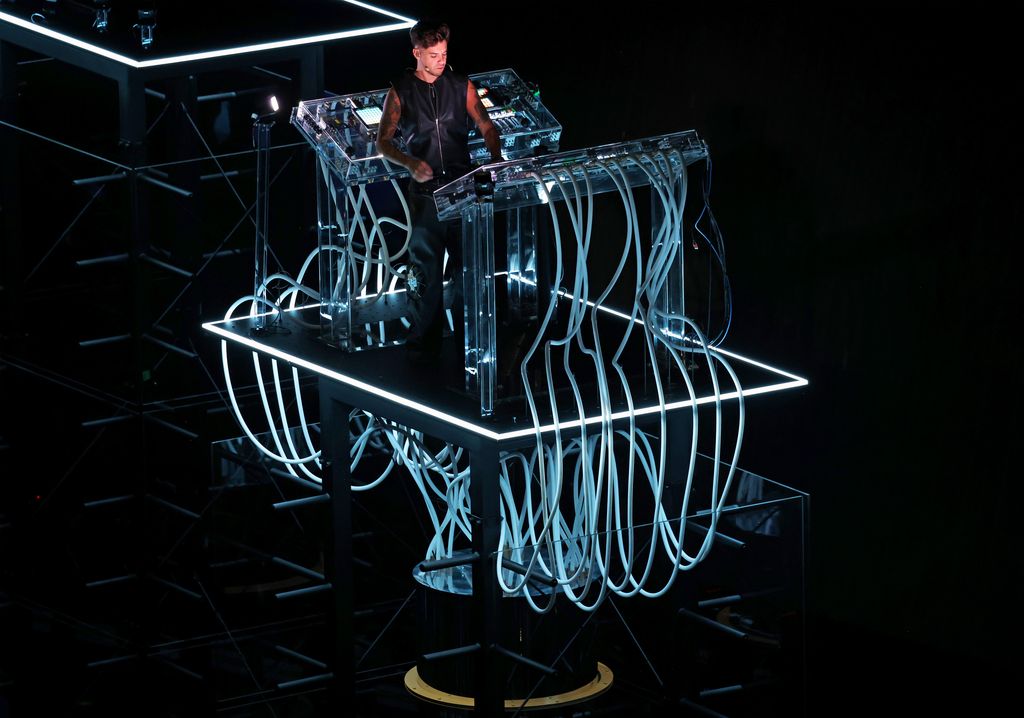 photo on anyma on stage