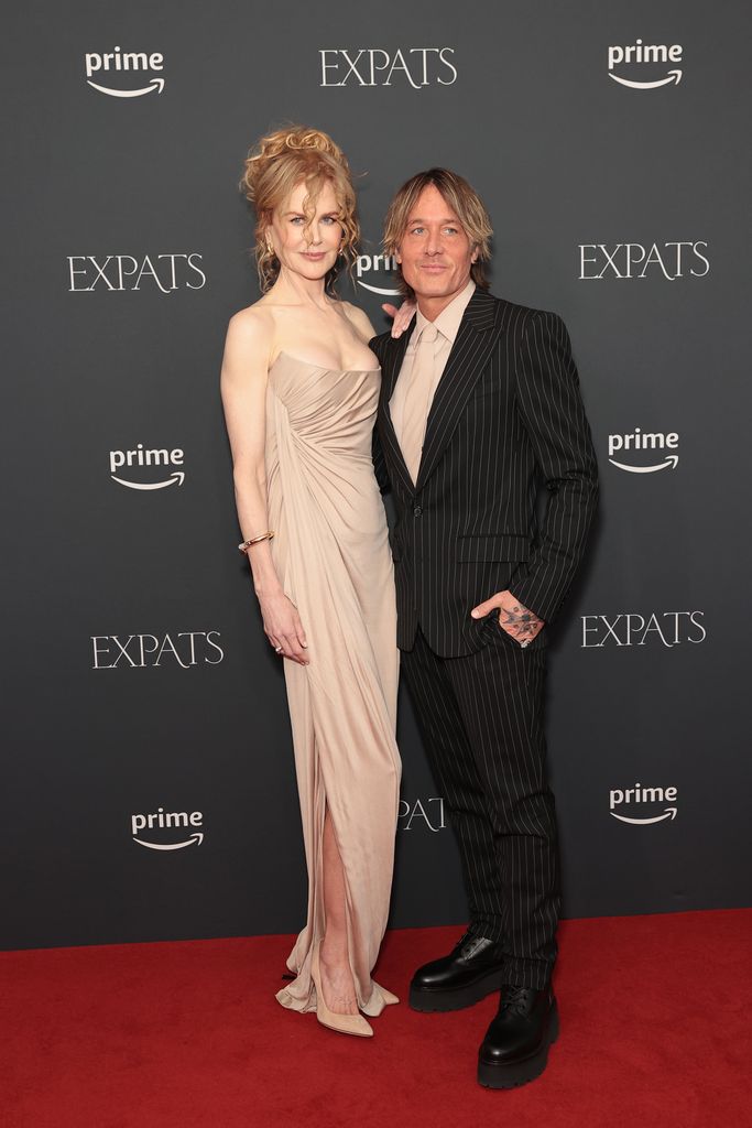 Keith Urban and Nicole Kidman on red carpet