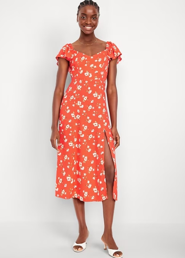 Old Navy floral dress.
