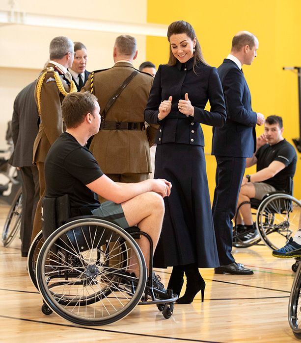 kate middleton with army
