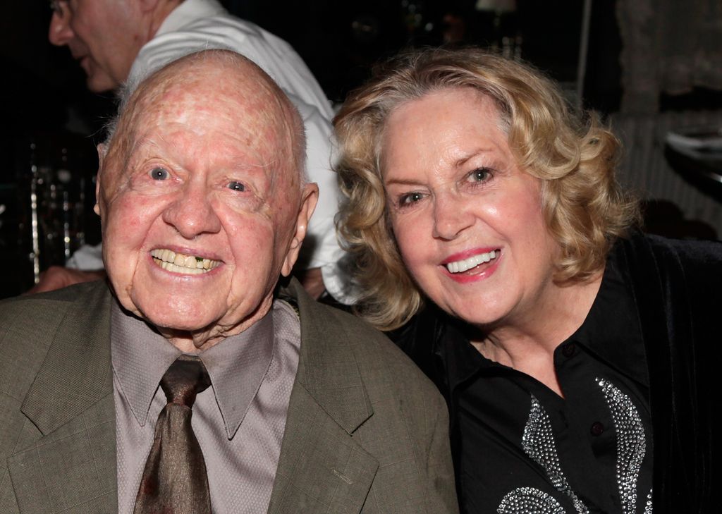 Mickey Rooney and Jan Rooney attend the Audi celebrates "The King's Speech" awards season party held at Chateau Marmont on February 7, 2011 in Los Angeles, California