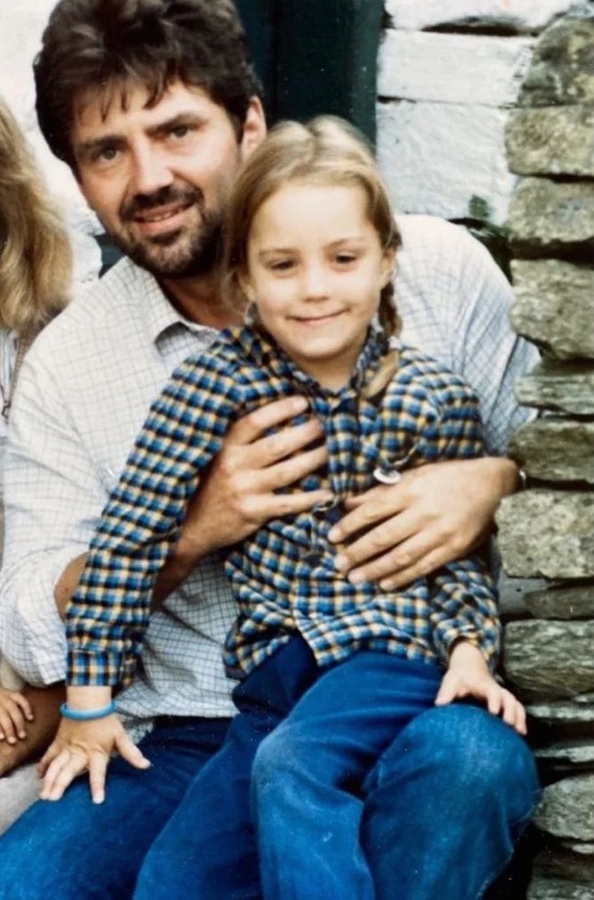 Kate Middleton and her dad Michael Middleton