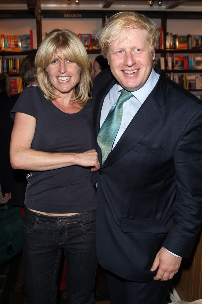 Boris Johnson with his lookalike sister Rachel