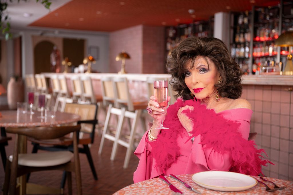 Dame Joan Collins stars in a hilarious new film for holiday company First Choice
