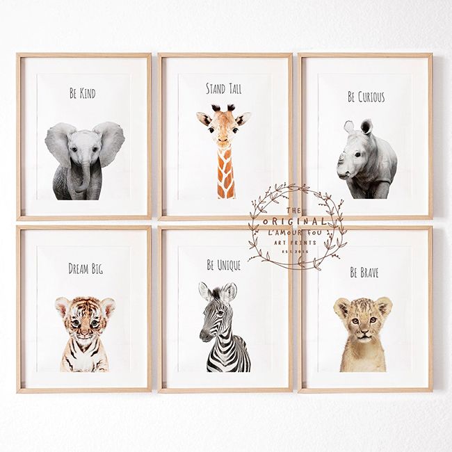 Etsy safari prints