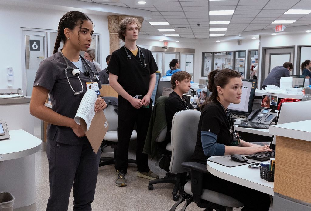 Still from The Pitt season two