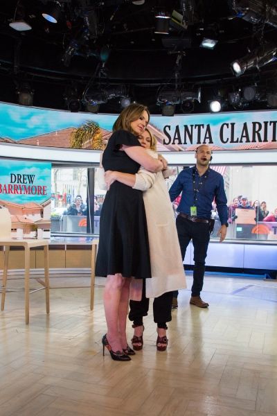 drew barrymore and savannah guthrie on the today show