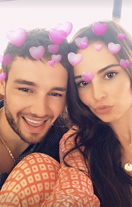 cheryl and liam payne on holiday in majorca
