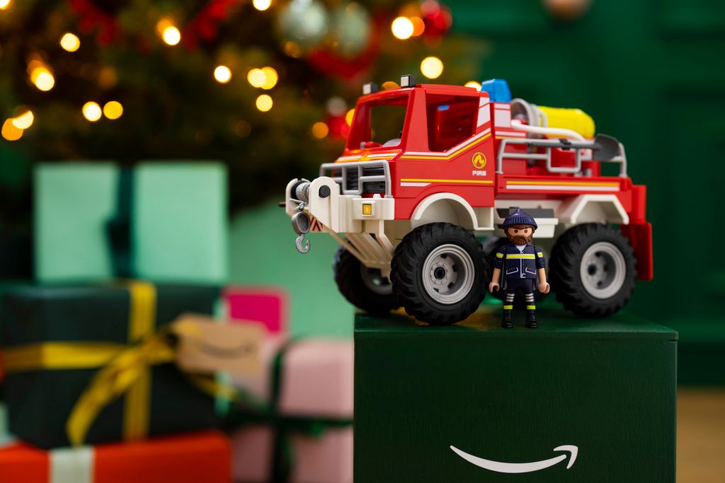 Amazon top toys for christmas PLAYMOBIL City Action Fire Truck