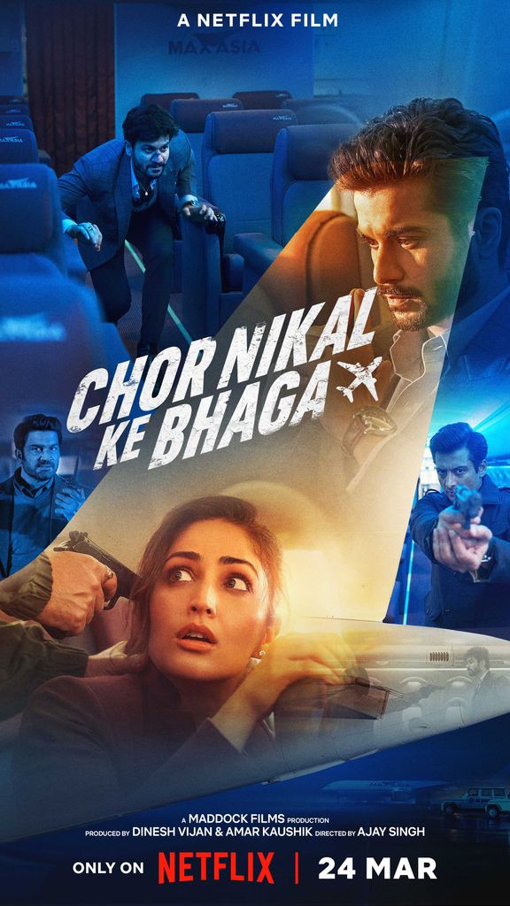 Chor Nikal Ke Bhaga official Netflix poster