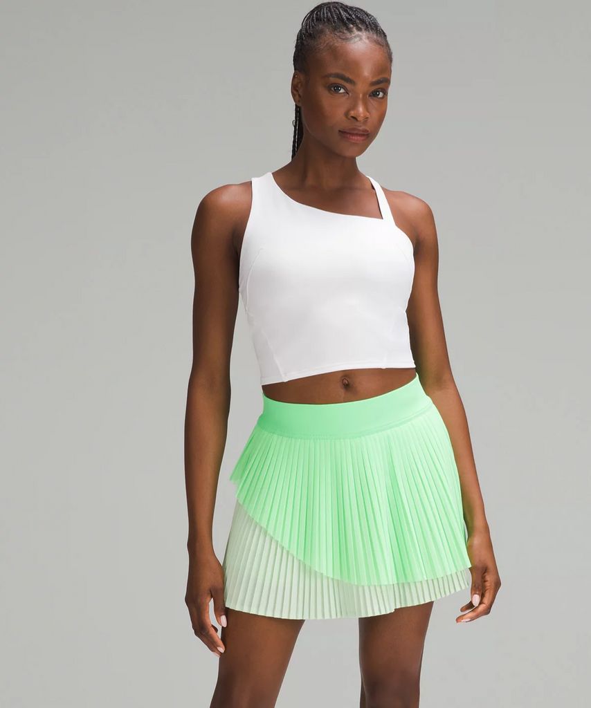 Lululemon tennis skirt in green