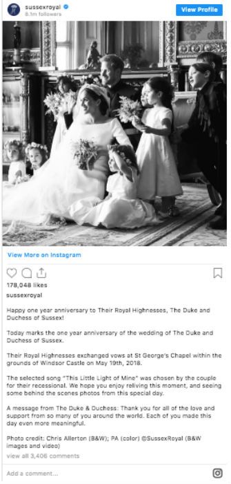 meghan markle unseen royal wedding photo