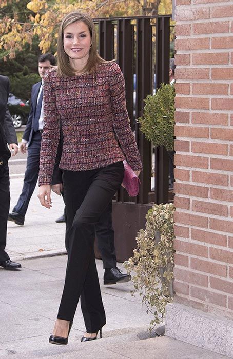 Queen letizia tweed
