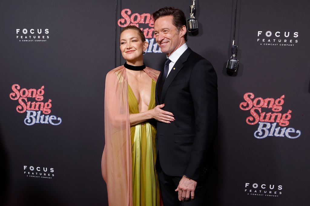 Kate with co-star Hugh Jackman