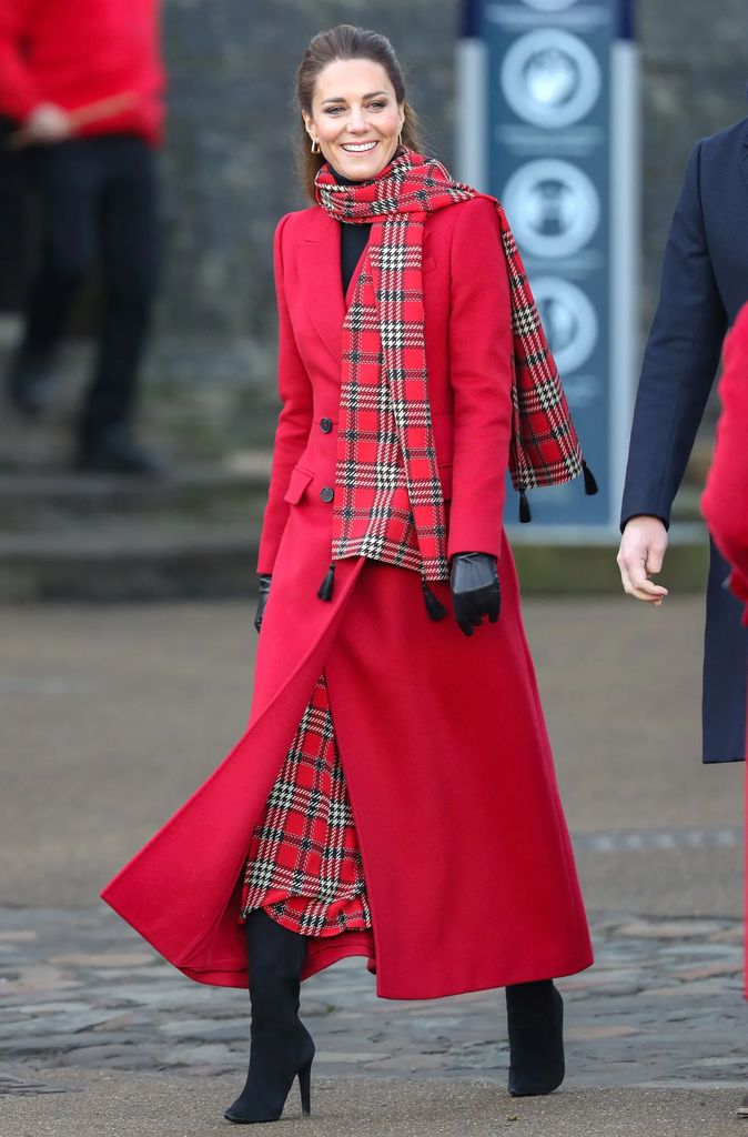 Princess Kate wears Alexander Mcqueen in Cardiff