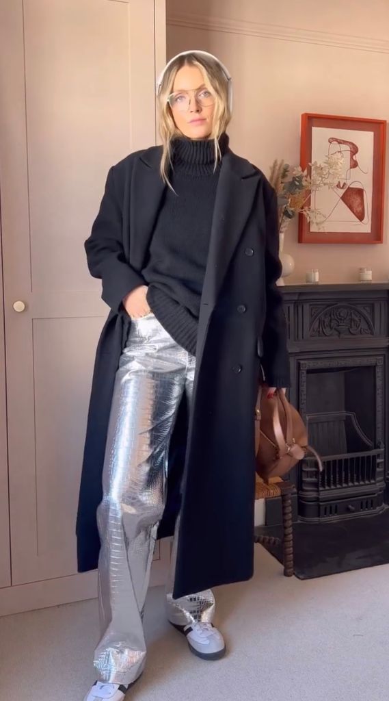 Silver trousers hot tend alert! 12 best silver trousers you've seen all  over Instagram