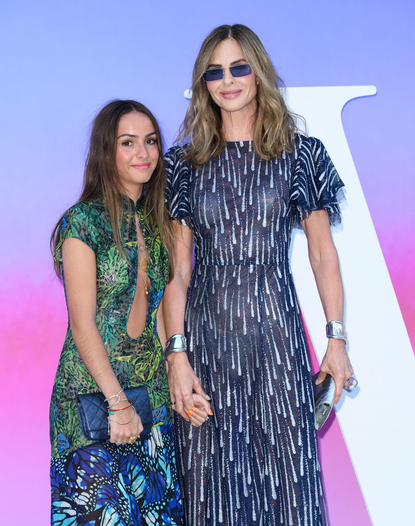 Trinny Woodall and her daughter Lyla Elichaoff at the V&A Summer Party 2024 Celebrating "NAOMI: In Fashion" at The V&A on June 19, 2024