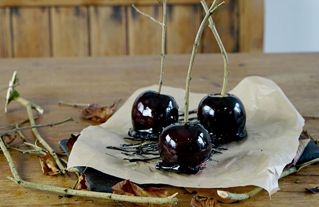toffee apples halloween recipe pink lady