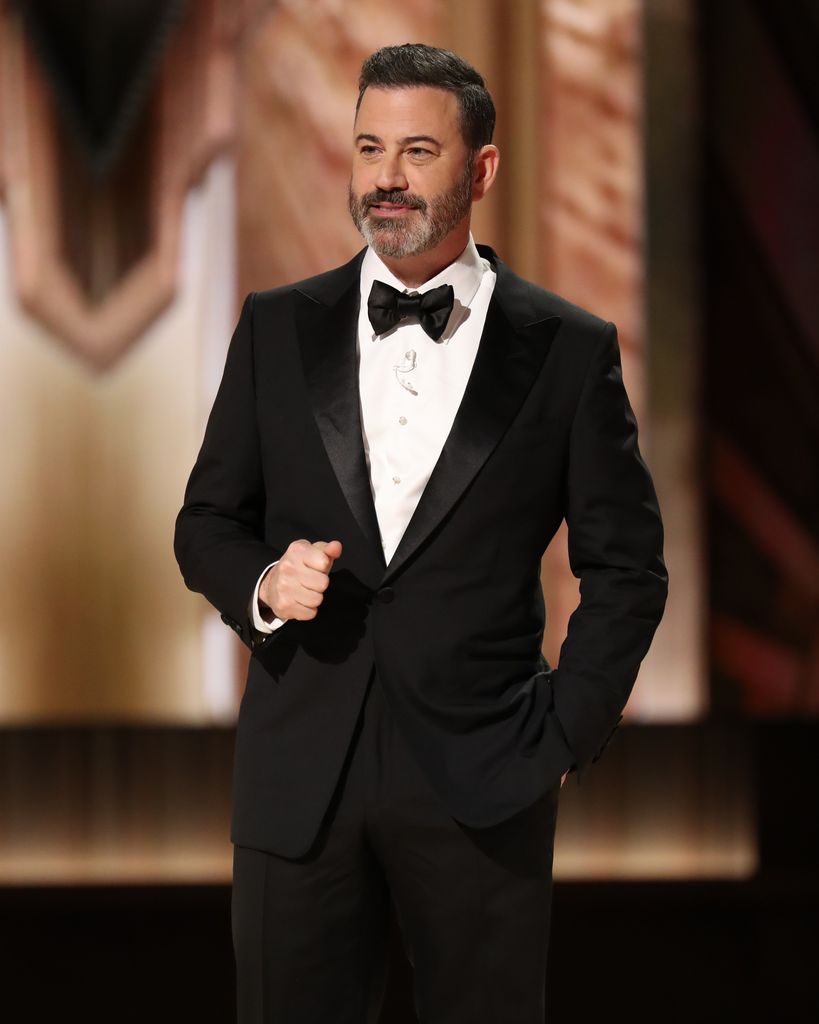 Jimmy Kimmel hosting the 95th Oscars in 2022