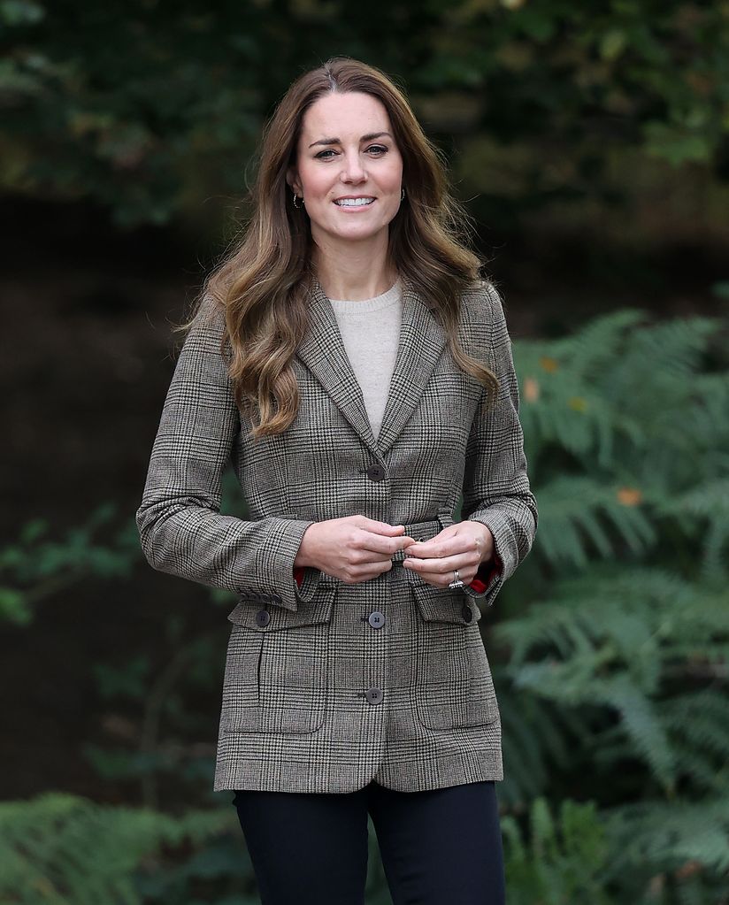 Princess Kate spent the day taking part in outdoor activities in Cumbria to highlight the benefits that nature can have on young people. 