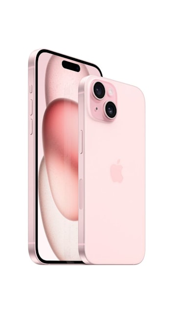 pink iphone 15