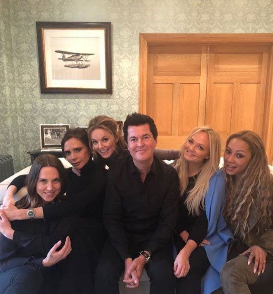 Spice Girls reunion Geri house