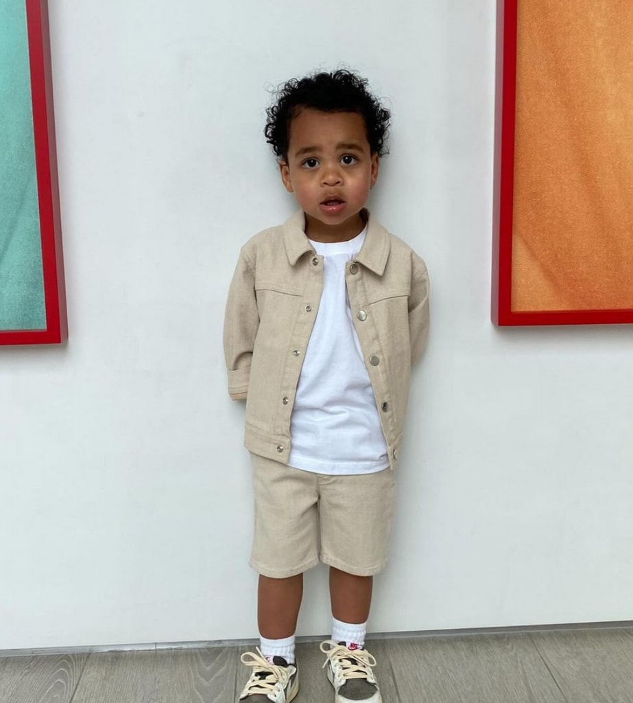 Photo shared by Khoé Kardashian on Instagram Easter Sunday of her son Tatum
