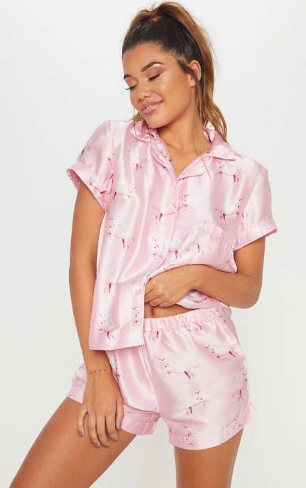 unicorn silk pajamas
