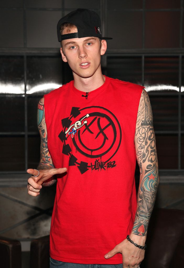 Machine Gun Kelly visits "Hoppus On Music" at fuse Studios on March 20, 2012 in New York City