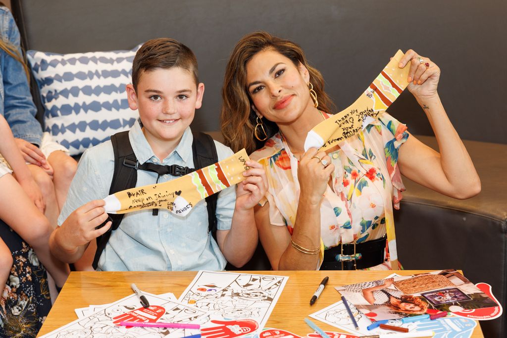 The 50-year-old star, seen here at Ronald McDonald House in Sydney, Australia back in 2022, is currently promoting her children's book, 'Desi, Mami, and The Never-Ending Worries'