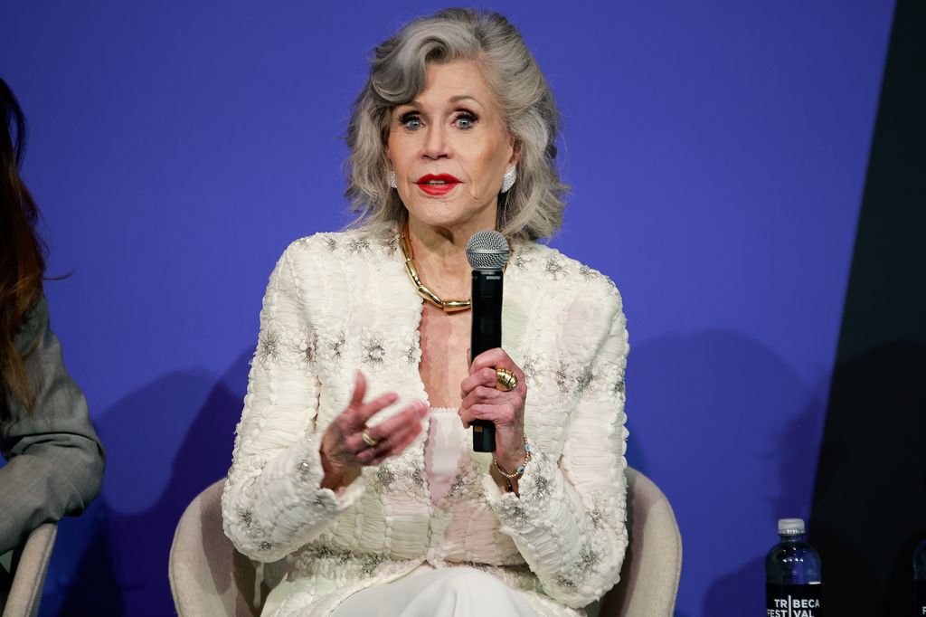 Jane Fonda at Tribeca Film Festival 