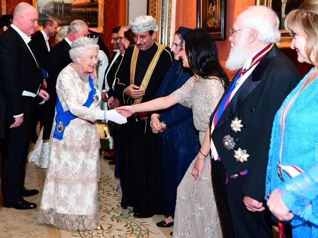 the queen diplomats