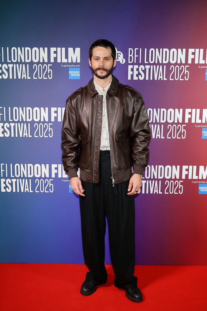 LONDON, ENGLAND - OCTOBER 09: Dylan O'Brien attends a screening of "Twinless" during the 69th BFI London Film Festival at The Curzon Soho on October 9, 2025 in London, England. (Photo by Aimee Rose McGhee/Dave Benett/WireImage)