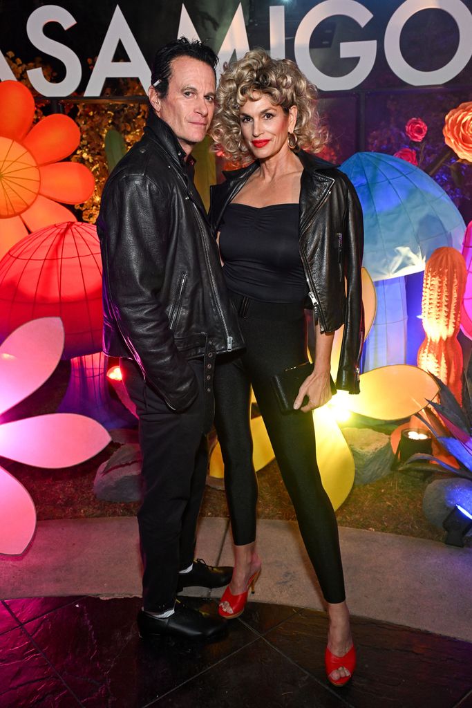 Rande Gerber and Cindy Crawford attend their Annual Casamigos Halloween Party on October 27, 2023