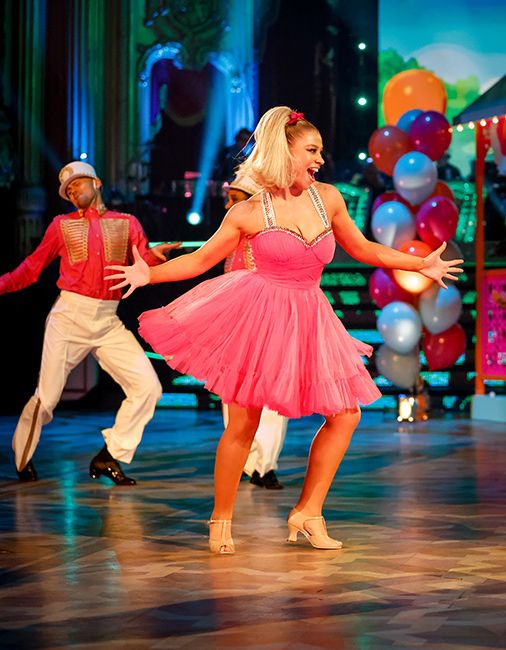 Molly dances the jive in Blackpool tower