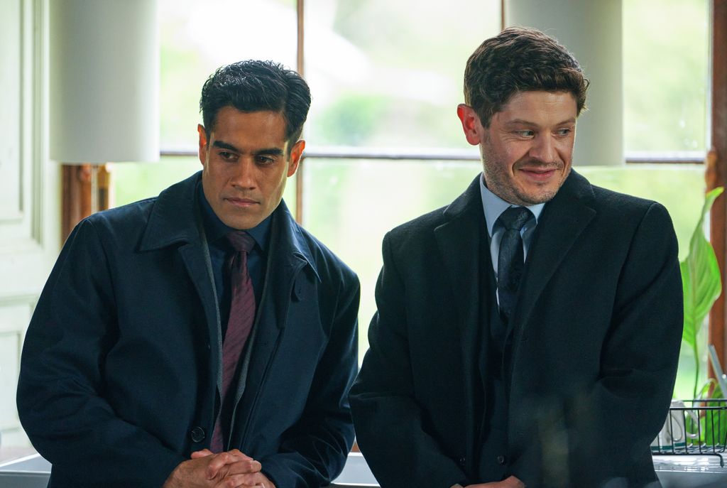 Sacha Dhawan as Honey and Iwan Rheon as Molina in Wolf