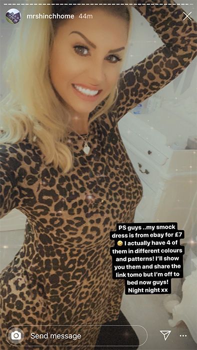 mrs hinch instagram leopard top