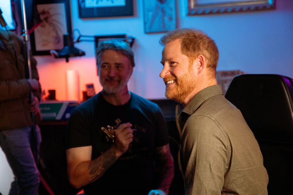 Prince Harry at East Side Ink in New York